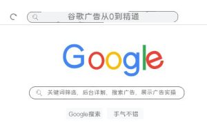 【2023.11.10】谷歌广告从0到精通-关键词筛选，后台详解，搜索广告，展示广告实操（76节）百度网盘免费下载-芽米宝库