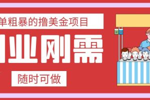 【2023.11.02】最简单粗暴的撸美金项目 会打字就能轻松赚美金百度网盘免费下载-芽米宝库