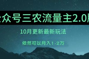 【2023.10.21】(10月)三农流量主项目2.0——精细化选题内容，依然可以月入1-2万百度网盘免费下载-芽米宝库