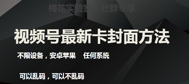 图片[1]-【2023.10.16】梅花实验室社群最新卡封面玩法3.0，不限设备，安卓苹果任何系统百度网盘免费下载-芽米宝库