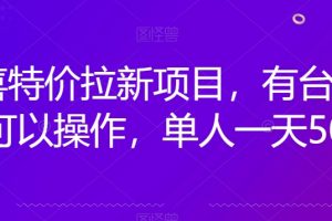 【2023.10.15】京喜特价拉新新玩法，有台电脑就可以操作，单人一天500+百度网盘免费下载-芽米宝库