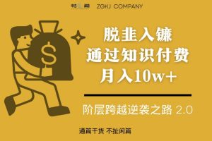 【2023.09.28】脱韭入镰，通过做“超级个体“月入10w+，普通人实现阶层跨越的最优解百度网盘免费下载-芽米宝库