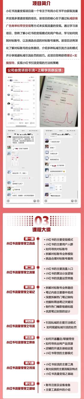 图片[2]-【2023.09.25】小红书流量·变现陪跑营（第8期）：私域获客广告商单和带货变现 月入10w+百度网盘免费下载-芽米宝库
