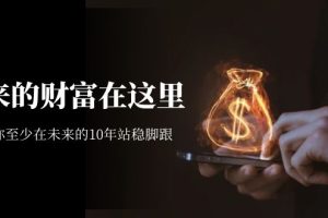 【2023.09.09】某收费文章《未来的财富在这里》能让你至少在未来的10年站稳脚跟百度网盘免费下载-芽米宝库
