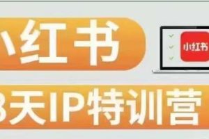 【2023.09.08】28天小红书博主IP特训营（第3期）实战经验，快速涨粉，迅速变现百度网盘免费下载-芽米宝库