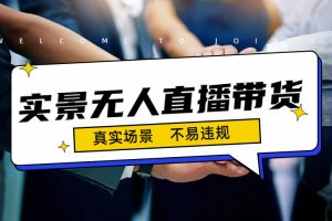 【2023.09.01】日入500+的实景无人直播带货最新玩法百度网盘免费下载-芽米宝库