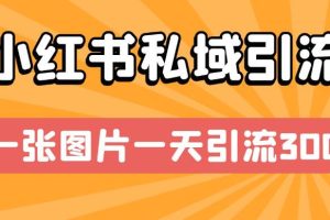 【2023.08.14】小红书私域引流，一张图片一天引流300+百度网盘免费下载-芽米宝库