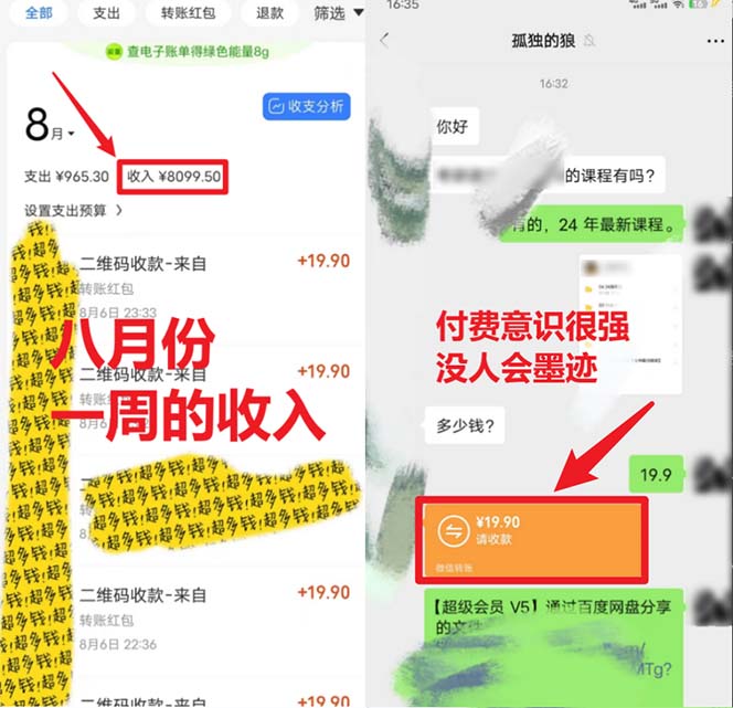 图片[2]-【2023.08.08】靠英语四级，一天1000+不懂英语也能做，小白保姆式教学 (附:1800G资料）百度网盘免费下载-芽米宝库
