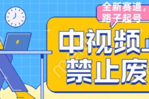 【2023.08.03】外面售价1599的中视频禁止废话系列视频制作教程，全新蓝海玩法百度网盘免费下载-芽米宝库