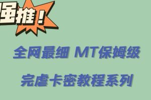 【2023.06.08】全网最细0基础MT保姆级完虐卡密教程系列，菜鸡小白从去卡密入门到大佬百度网盘免费下载-芽米宝库