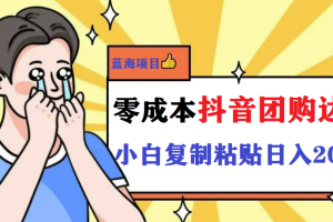 【2023.05.30】最新抖音团购蓝海项目，小白零基础轻轻松松日撸200+百度网盘免费下载-芽米宝库