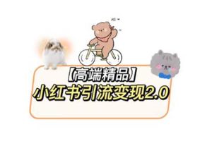 【2023.05.31】小红书最新引流变现2.0教程，全网最新最详细的视频教程+素材百度网盘免费下载-芽米宝库