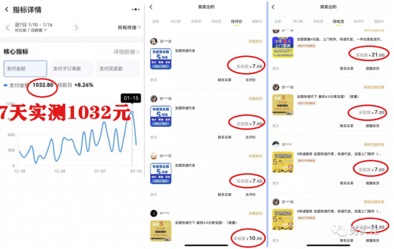图片[1]-【2023.03.21】2023年最新蓝海暴力项目，快递代下，小白照搬零成本操作日入300+百度网盘免费下载-芽米宝库