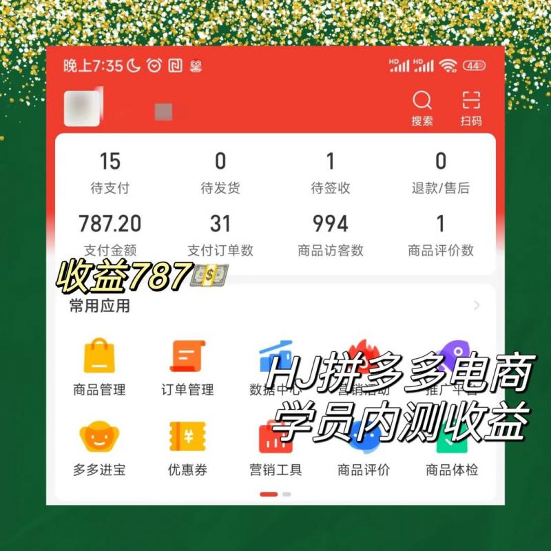 图片[4]-【2023.03.09】2023拼多多电商项目，稳定一天300～3000+，门槛低，出单快，一部手机即可完成百度网盘免费下载-芽米宝库