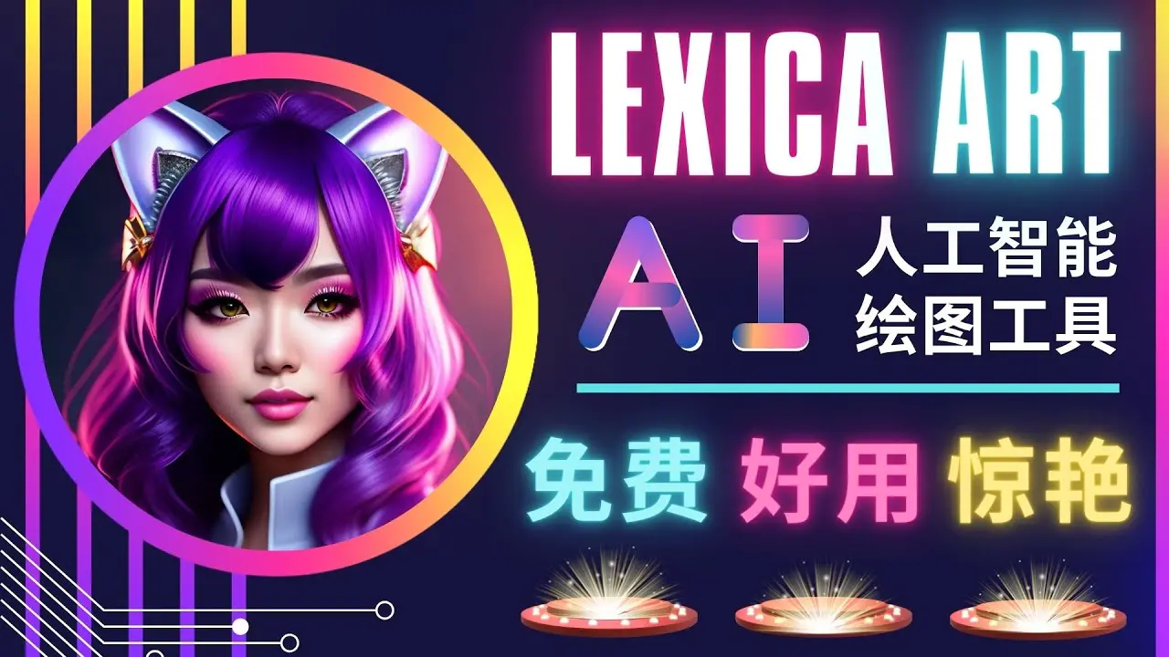 图片[1]-【2023.02.06】AI人工智能给图工具，免费-简单-好用 AI文本转图像 海量创意和图库！百度网盘免费下载-芽米宝库
