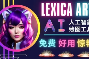 【2023.02.06】AI人工智能给图工具，免费-简单-好用 AI文本转图像 海量创意和图库！百度网盘免费下载-芽米宝库