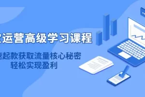 【2022.11.27】淘宝运营高级学习课程：快速获取流量核心秘密，轻松实现盈利！百度网盘免费下载-芽米宝库