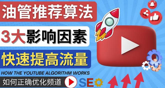 图片[1]-【2022.11.22】YouTube视频推荐算法(Algorithm)详解YouTube推荐机制，帮你获得更多流量百度网盘免费下载-芽米宝库
