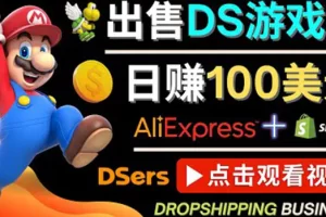 【2022.11.06】出售DS游戏卡，日赚100美元以上，净利润可达100%百度网盘免费下载-芽米宝库