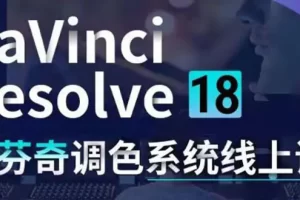 【2022.11.02】DaVinci Resolve 18达芬奇调色系统课：从软件操作 一直讲到完整案例实操百度网盘免费下载-芽米宝库