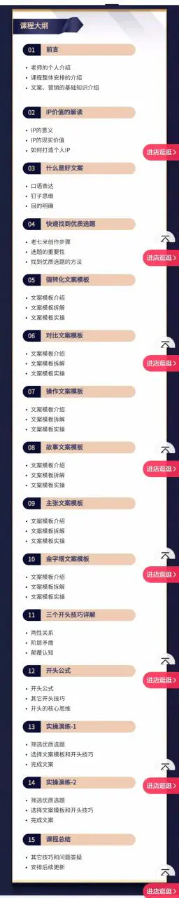 图片[2]-【2022.10.14】老七米文案方法论：带你掌握文案底层逻辑 点字成金（15节课时）百度网盘免费下载-芽米宝库