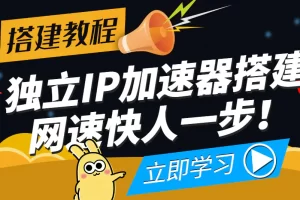 【2022.10.12】【独立IP搭建教程】SOCK5-IP搭建制作详细流程，散人工作室必备技能百度网盘免费下载-芽米宝库
