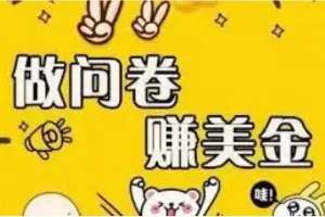 【2022.09.17】外边收费四五千的国外问卷调查项目，单人一天操作100美刀，真正的搬砖项目百度网盘免费下载-芽米宝库