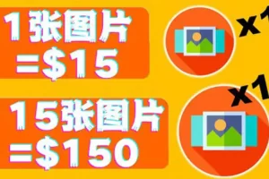 【2022.08.20】分享一个全新的赚钱方式：每幅图片赚$15美元10张图片=150美元！百度网盘免费下载-芽米宝库