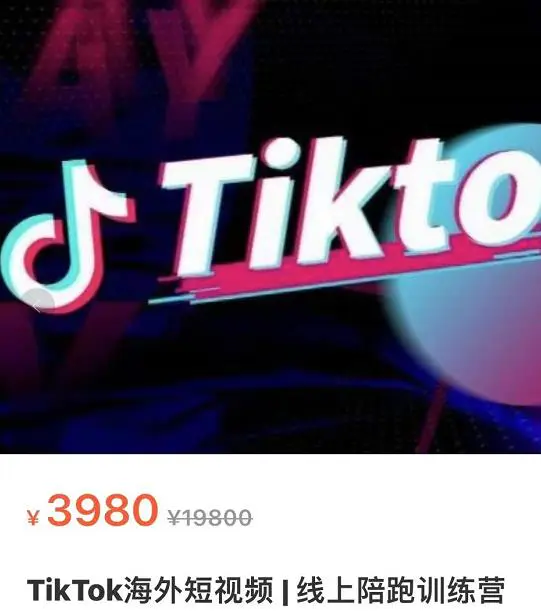图片[2]-【2022.08.18】TikTok海外抖音短视频线上陪跑训练营，玩赚Tiktok少走弯路（价值3980）百度网盘免费下载-芽米宝库