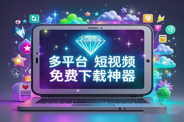 【2025.03.05】1000+平台短视频免费下载神器：无需登录，高清无水印百度网盘免费下载-芽米宝库