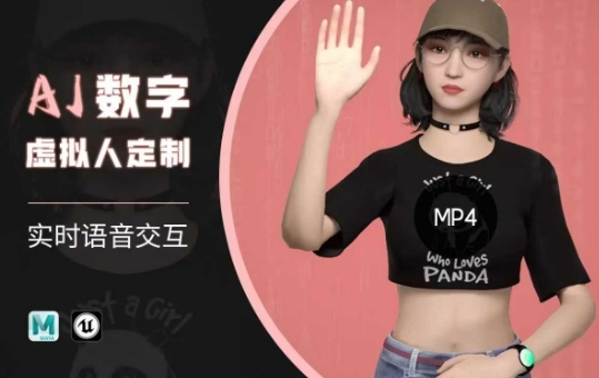 图片[1]-【2025.03.05】Ai数字人虚拟(智能体)实时语音交互特训营，​自行定制超写实角色AI数字人交互技术百度网盘免费下载-芽米宝库