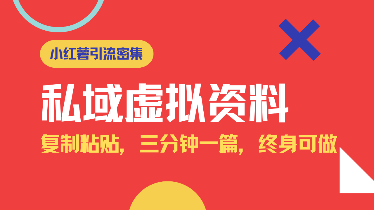 【2025.03.13】小红书引流私域旅游虚拟资料玩法，复制粘贴，三分钟一篇图文，日入1000+百度网盘免费下载-芽米宝库