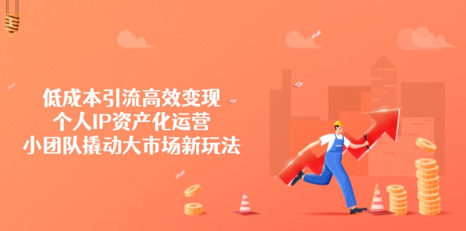 图片[1]-【2025.03.18】低成本引流高效变现，个人IP资产化运营，小团队撬动大市场新玩法百度网盘免费下载-芽米宝库
