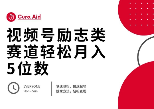 【2025.03.29】视频号励志类赛道快速涨粉500+，快速起号，轻松变现月入过W百度网盘免费下载-芽米宝库