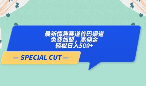 图片[1]-【2025.04.16】【轻云】最新情趣赛道首码渠道，免费加盟，高佣金，轻松日入500+百度网盘免费下载-芽米宝库