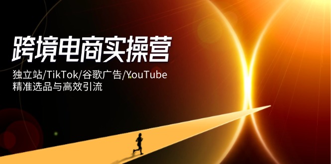 【2025.04.18】跨境电商实操营：独立站/TikTok/谷歌广告/YouTube，精准选品与高效引流百度网盘免费下载-芽米宝库