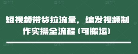 【2025.05.05】短视频带货拉流量，编发视频制作实操全流程(可搬运)百度网盘免费下载-芽米宝库
