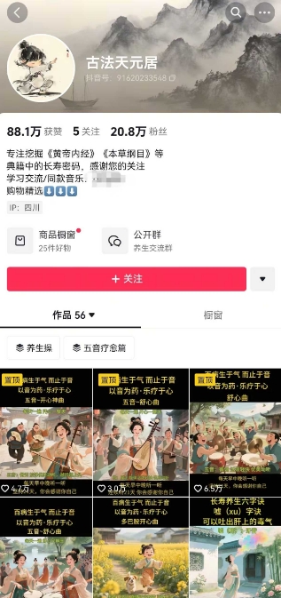 图片[2]-【2025.05.14】古法五音养生教程，五音疗愈的视频的制作方法，2-4小时就能学会，作者10天涨粉10W百度网盘免费下载-芽米宝库