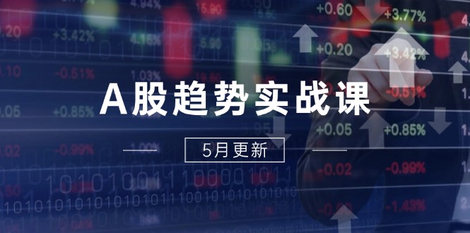 【2025.05.19】A股趋势实战课：主力动向+政策红利，2025全年策略5月更新-芽米宝库