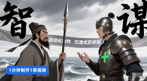 图片[1]-【2025.05.23】扣子工作流一键生成沉浸式历史故事，一天工作量，3分钟搞定百度网盘免费下载-芽米宝库