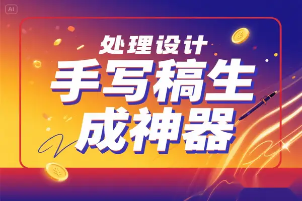 【2025.05.24】免费在线生成逼真手写稿神器 – 专业文档转手写图片工具百度网盘免费下载-芽米宝库