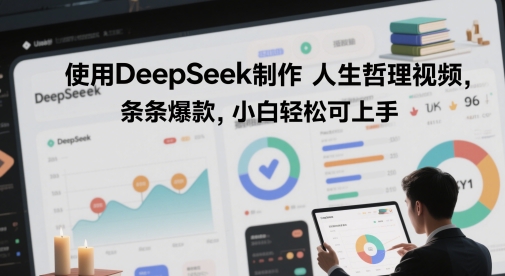 【2025.05.26】使用DeepSeek制作人生哲理视频，条条爆款，小白轻松可上手百度网盘免费下载-芽米宝库