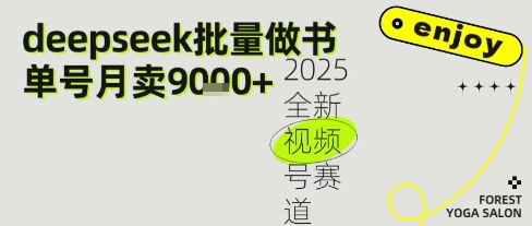 【2025.05.30】Deepseek+即梦AI做书单号，批量制作文学名著解读,单号月入9000+百度网盘免费下载-芽米宝库