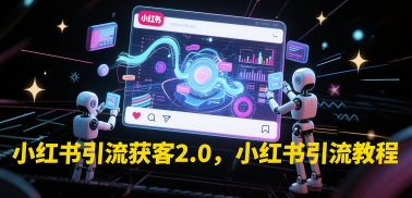图片[1]-【2025.06.07】小红书引流获客2.0，小红书引流教程百度网盘免费下载-芽米宝库