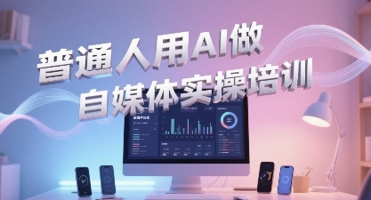 【2025.06.08】普通一个人用AI做自媒体，助你轻松开启AI自媒体创作之路百度网盘免费下载-芽米宝库