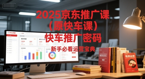 图片[1]-【2025.06.17】2025京东推广课（原快车课）解锁京东快车推广密码，新手必看运营宝典百度网盘免费下载-芽米宝库