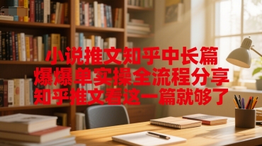 图片[1]-【2025.06.23】小说推文知乎中长篇爆单实操全流程分享，知乎推文看这一篇就够了百度网盘免费下载-芽米宝库
