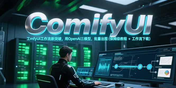 【2025.06.24】ComfyUI工作流新突破，用OpenAI三模型，批量出图(保姆级教程+工作流下载)百度网盘免费下载-芽米宝库