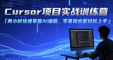 图片[1]-【2025.07.02】Cursor项目实战训练营，两小时快速掌握AI编程，零基础也能轻松上手百度网盘免费下载-芽米宝库