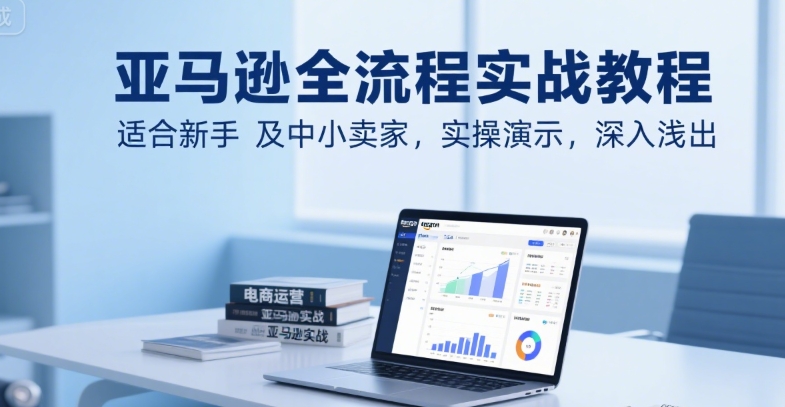 图片[1]-【2025.07.21】亚马逊全流程实战教程，适合新手及中小卖家，实操演示，深入浅出百度网盘免费下载-芽米宝库